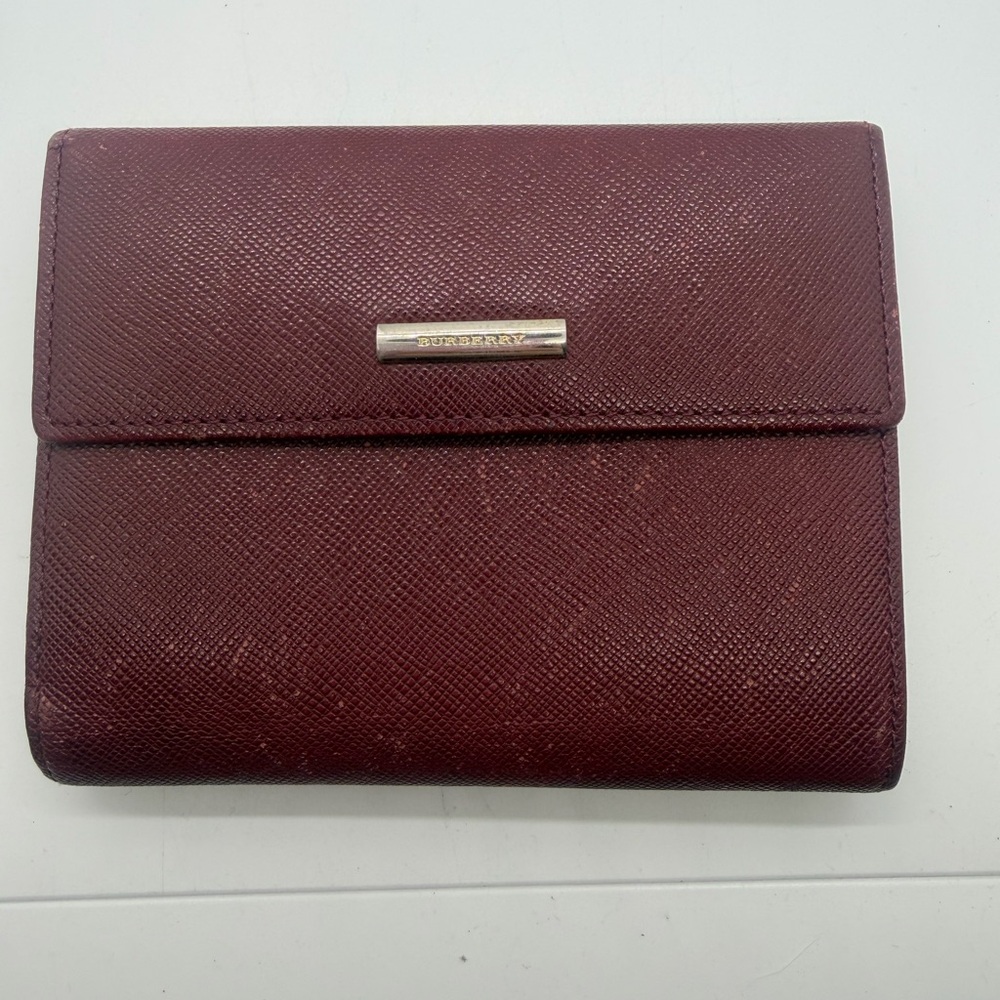 Burgundy Leather Wallet